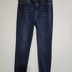 Womens Buffalo David Bitton High Rise StretchDark Blue Women's Skinny Jeans 4/27